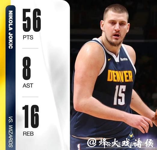 普尔39分约基奇空砍56+16 奇才克掘金止16连败